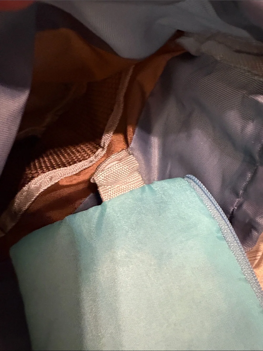 Set of 4 Floral & Teal Cosmetic Pouches